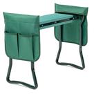 Joelheira e assento de jardim Simple Deluxe dobráveis verdes