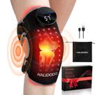 Joelheira HALIDODO, terapia de luz vermelha e massagem vibratória