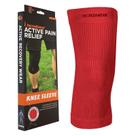 Joelheira Incrediwear Knee Pain Relief vermelha tamanho L