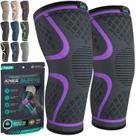 Joelheira Modvel Compression para mulheres e homens, pacote com 2 Joelheira Modvel Compression para mulheres e homens, pacote com 2