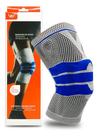 Joelheira Ortopédica De Compressão Profissional Cinza/azul