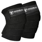 Joelheiras Iron Bull Strength 80 cm elásticas pretas (1 par) Joelheiras Iron Bull Strength 80 cm elásticas pretas (1 par)