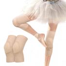 Joelheiras Jomuyee ultrafinas com almofadas de gel para dança e ioga Joelheiras Jomuyee ultrafinas com almofadas de gel para dança e ioga