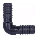 Joelho 3/4'' Interno Duplo Liso Preto Plasbohn- 5 UNID. Joelho 3/4'' Interno Duplo Liso Preto Plasbohn- 5 UNID.