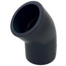 Joelho 45 PVC-U PN16 SCH80 1/2" Solda - Aqua Plastic