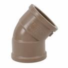 Joelho 45 sold 50mm ou 1.1/2" marrom - tigre