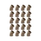 JOELHO 45º SOLDÁVEL DE 25MM MARROM PLASTILIT C/25 UNI