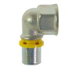 Joelho 90 20 mm x 3/4" Rosca Fêmea Amanco Gás