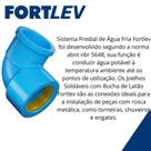 Joelho 90 Com rosca latão 3/4 FORTLEV