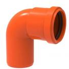 Joelho 90 Graus 50mm para Esgoto Redux DN50 Laranja - 100002827 - TIGRE