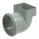 Joelho 90 Transição Aquapluv Esgoto Retangular 100X65X100mm - 32196071 - TIGRE
