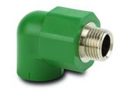 Joelho 90º com Rosca Macho Tigre PPR 25mmx1/2''