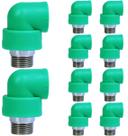 Joelho 90º F/M Insmet Ppr 25mm x 3/4"pol 10 Peças Krona