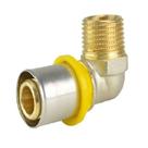 Joelho 90º para Gás DN20x1/2" Transição Macho - Amanco