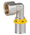 Joelho 90º Transição Femea Pex P/Gás 20mm x 1/2" Emmeti