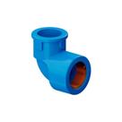 Joelho Azul 90 Com Bucha de Latão 25mmX 3/4" Tigre
