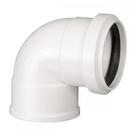 Joelho Branco Krona 40Mm X 40Mm Com Anel . / Kit C/ 25 Peças