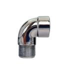 Joelho Cotovelo Curva Metal Crômado Macho X Fêmea 3/4 X 90