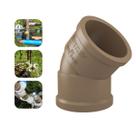 Joelho Cotovelo Pvc Fortlev Soldável Cola 50mm X 45 Joelho Cotovelo Pvc Fortlev Soldável Cola 50mm X 45