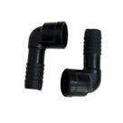 Joelho Interno 90º C/ Rosca Fêmea 3/4 Bsp Pvc Preto Kit 2un