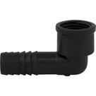 Joelho Interno LR (liso / Rosca) Para Mangueira, 2", Polipropileno Preto, Jo56n, Rebouças