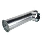 Joelho Para Chaminé Galvanizado Para Fogão A Lenha 110mm - 317 Hedlund