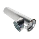 Joelho Para Chaminé Galvanizado Para Fogão A Lenha 120mm - 323 Hedlund