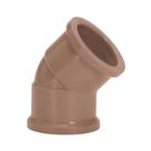 Joelho Soldavel 45 25mm Pvc Marrom 11642 Amanco