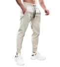 Joggers Fioboc, algodão esbranquiçado masculino com bolsos, tamanho M Joggers Fioboc, algodão esbranquiçado masculino com bolsos, tamanho M