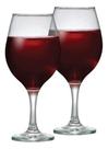 Jogo 02 Taças Vidro De Vinho Agua 350 Ml Cor Transparente