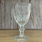 Jogo 02 Taças Vidros Elegantes Cristal Brilhoso 340ml Diamond Agua Luxo Taça de Vidro Duhome