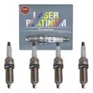 Jogo 03 Velas Ignição Platinum Original Ngk March Versa 1.0 12v 2015 A 2021