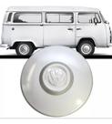 Jogo 04 Calotas Kombi Clipper Diesel Branca Plástico