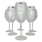 Jogo 06 Taças de Cristal Vinho Tinto 580ml Bohemia Gastro