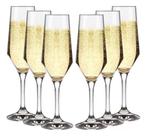 Jogo 06 Unidades Taça Champagne Festa Buffet 186ml