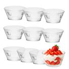 Jogo 10 Bowl Taça Sobremesa de Vidro Wolff Lines Butterfly Borboleta 10,5x7cm Jogo 10 Bowl Taça Sobremesa de Vidro Wolff Lines Butterfly Borboleta 10,5x7cm