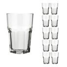 Jogo 10 Copo 200ml Vidro Bristol Suco Drinks Transparente