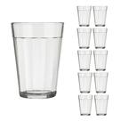Jogo 10 Copo Americano Clássico 300ml Vidro Café Chopp Nadir