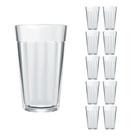 Jogo 10 Copo Americano Long Drink 345ml Vidro Cerveja Nadir