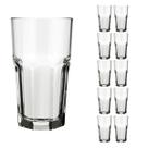 Jogo 10 Copos 340ml Vidro Bristol Suco Drinks Transparente