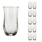 Jogo 10 Copos Ópera Duravel Redondo 360ml Transparente Nadir