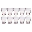 Jogo 10 Copos Shot Vidro Tequila Cachaça Vodka Dose 45ml Bar