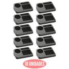 Jogo 10 Orgazinador Pia Preto Detergente Esponja Sabão UZ
