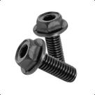 Jogo 10 Parafusos Disco Serra Mármore Compativel Bosch Makita Rosca Esquerda Allen Sextavado M6 4100NH