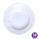 Jogo 10 Pratos Fundos Sopa Massa Restaurante Porcelana Germer 2a Linha