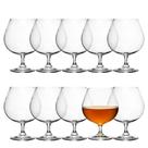 Jogo 10 Taça de Conhaque Cognac de Cristal Gastro Colibri 690ml Wolff