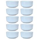 Jogo 10 tigelas 60ml Bowls Tigelas Kit Porcelana branca(2)