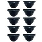 Jogo 10 Vasos de Parede Meia Lua de 1 Litro para Jardim Vertical e Horta, Vaso Plástico Meia Lua Jogo 10 Vasos de Parede Meia Lua de 1 Litro para Jardim Vertical e Horta, Vaso Plástico Meia Lua