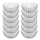 Jogo 12 Bowl de Cristal Ecológico Mini Tigela Cumbuca Transparente Wolff 300ml