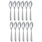 Jogo 12 Colheres para Sobre Mesas Chá Café 13cm Aço Inox Lyor. Jogo 12 Colheres para Sobre Mesas Chá Café 13cm Aço Inox Lyor.